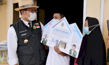 Dapat Bantuan Perbaikan Rutilahu, Warga Ciamis Terharu dan Bahagia