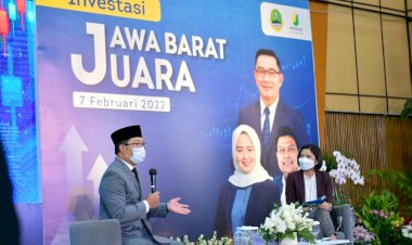 Keren! Jawa Barat Juara Investasi se-Indonesia di 2021