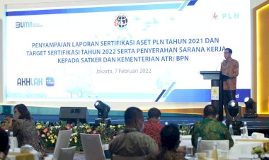 Jadi percontohan BUMN lain, PLN Targetkan sertifikasi 15.307 persil Tahun Depan