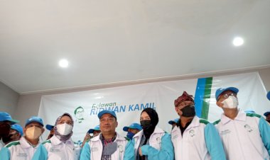 Relawan Aku Rindu Deklarasi Ridwan Kamil For President