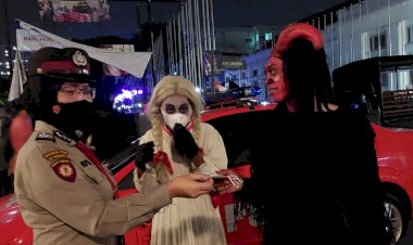 Saat Hantu Wajib Pakai Masker