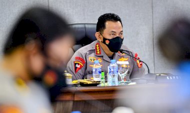 Kapolri : Lakukan Evaluasi dan Tingkatkan Akselerasi Vaksinasi!
