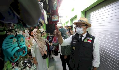 Pasar Cisarua Bogor Kini Tak Kumuh Lagi