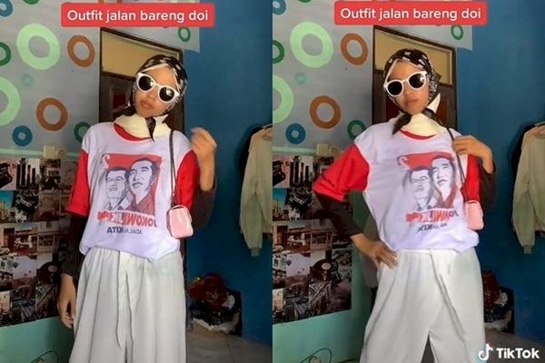 Cewek Pamer Outfit Jalan Bareng Pacar, Warganet: Jokowi Pasti Bangga