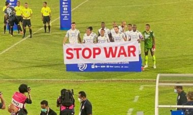 Persib: 'STOP WAR' Rusia-Ukraina!
