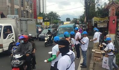 Jum'at Berbagi Warnai Deklarasi Ridwan Kamil For President 2024 di Bogor