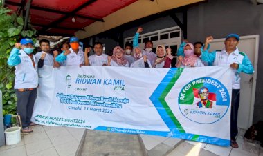 Dukungan Ridwan Kamil Maju di Pilpres 2024 Mulai Menggema di Cimahi