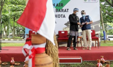 Tanah dan Air 27 Kab/Kota Jabar Dikirim ke Ibu Kota Baru