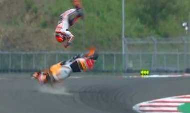 Usai Kecelakaan Fatal, Marquez Masih Bisa Jalan