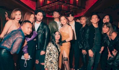 Ariel Noah dan Luna Maya Bertemu di Pesta Ultah BCL
