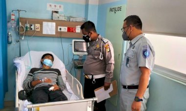 Korban Bajaj Tertabrak Kereta Api Dapat Santunan Jasa Raharja