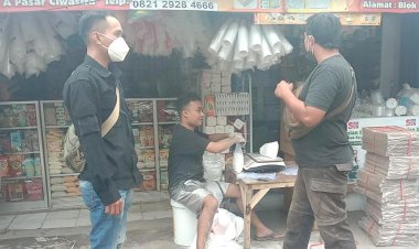 Cek Ketersediaan Minyak Goreng Curah, Polisi Sidak Ke Pasar Tradisional