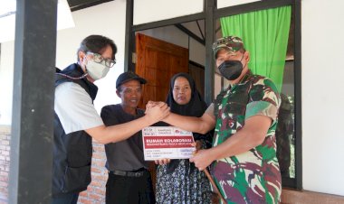 TNI Ringankan Korban Banjir