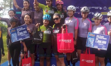 Ratusan Atlet Sepeda Nasional Ikuti NasDem Cycling Booster