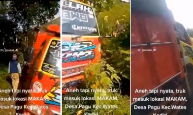 Sopir Truk Nyasar ke Kuburan