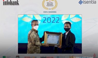 Pindad Runner Up Infobank Digital Brand Awards 2022