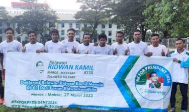 Deklarasi di Makasar, Relawan RidwanKamilKita Siap Menangkan Ridwan Kamil di Pilpres 2024