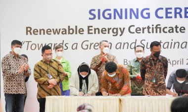 10 Mitra Pabrik H&M Group Teken Kontrak Pembelian Layanan REC PLN