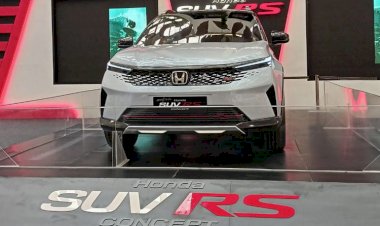 Honda SUV RS Concept Mengaspal di Bandung