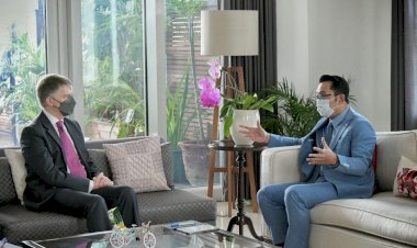 Jabar dan Inggris Bahas Penggunaan Energi Baru Terbarukan
