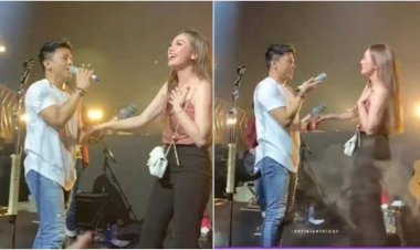Hotman Paris Minta Revisi Celine Evangelista saat Duet Bareng Ariel NOAH