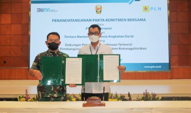 PLN dan TNI  Berkomitmen Dukung Penguatan Pembinaan Teritorial