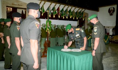 Brigjen TNI Asep Syarifudin Resmi Jabat Kasdam III/Siliwangi