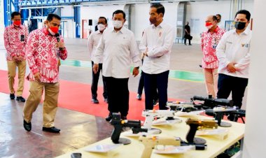 Disaksikan Presiden RI, Pindad Teken MoU Produksi Bersama Turki