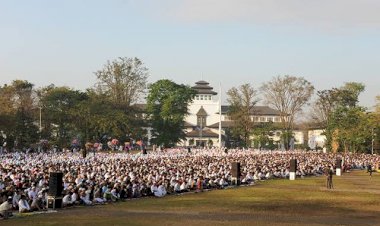 Info Baik, Lapangan Gasibu Bisa Dipakai Shalat Id
