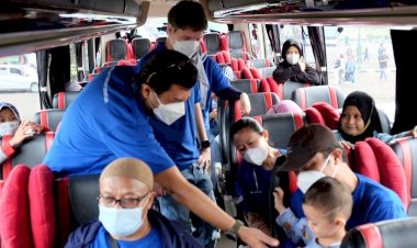 Mudik Bareng 2022 XL Axiata Fasilitasi 660 Mitra Penjualan Pulang Kampung