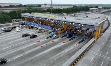 One Way Diperpanjang Hingga Km 442 SS Bawen Jalan Tol Semarang-Solo