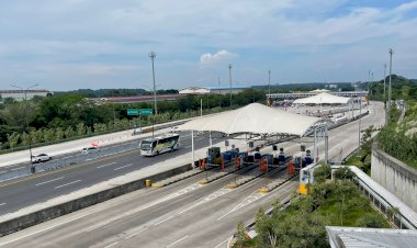 Arus Mudik Arah Timur Via Jalan Tol Trans Jawa Lancar