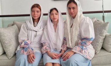 Intip! Gaya Artis Saat Lebaran Bareng Keluarga