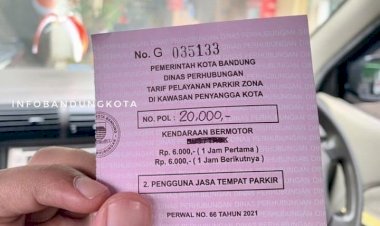 Tarif Parkir di Bandung Mahal, Jukir Kena Batunya