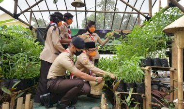 Anggota Pramuka Jabar Wajib Posting Kegiatan di Medsos, Alasannya