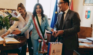 Dari Assisi Italia, Begini Pesan Ridwan Kamil untuk Dunia Lebih Baik