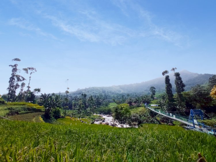 Ridwan Kamil Resmikan Jembatan Gantung Simpay Asih