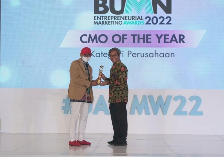 PLN Raih Penghargaan BUMN Entrepreneurial Marketing Award 2022