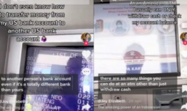 Bule Amerika Bilang ATM di Indonesia Multi Fungsi