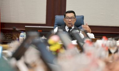 Pimpin Rapim Perdana,  Ridwan Kamil Bahas 8 Hal