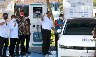 SPKLU Green Tourism PLN Pertama di Pulau Jawa