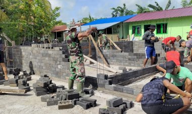 PLN Bedah Rumah Prajurit TNI