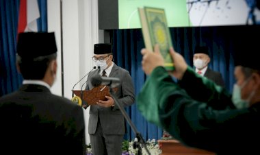 Lantik 864 PNS, Ridwan Kamil Minta Langsung Tancap Gas