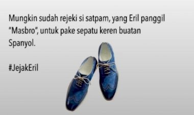 Almarhum Eril Sempat Belikan Sepatu Buatan Spanyol Untuk Satpam
