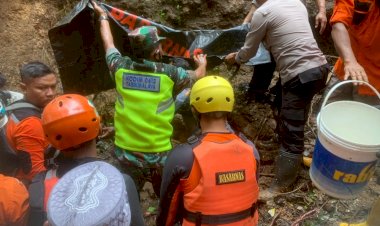 Dtemukan Satu Korban Kecelakaan Bus di Rajapolah Tasikmalaya