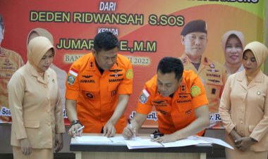 SAR Bandung Gelar Serah Terima Jabatan Kepala Kantor
