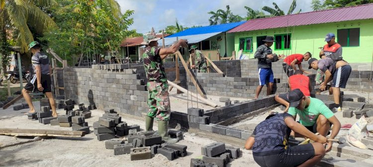 PLN Bedah Rumah Prajurit TNI