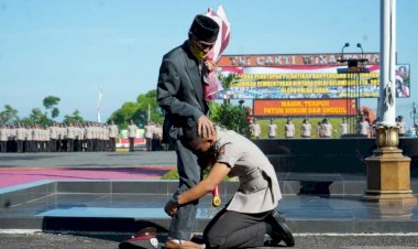 Kisah Anak Sopir Angkot Jadi Lulusan Terbaik Polisi