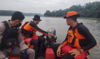 Pencarian Korban Tenggelam di Sungai Cianjur Terus Berlanjut