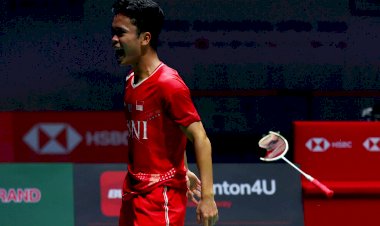Intip! Kelebihan Raket Ginting Saat Piala Thomas 2022
